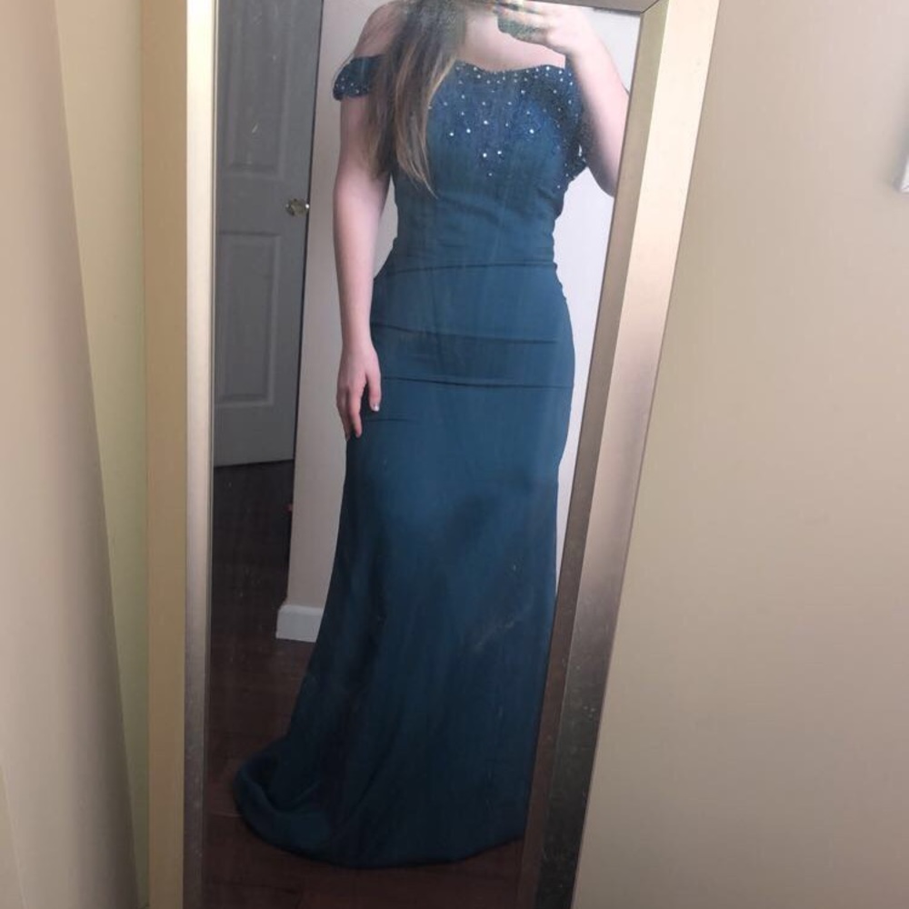 Turquoise Prom Dress